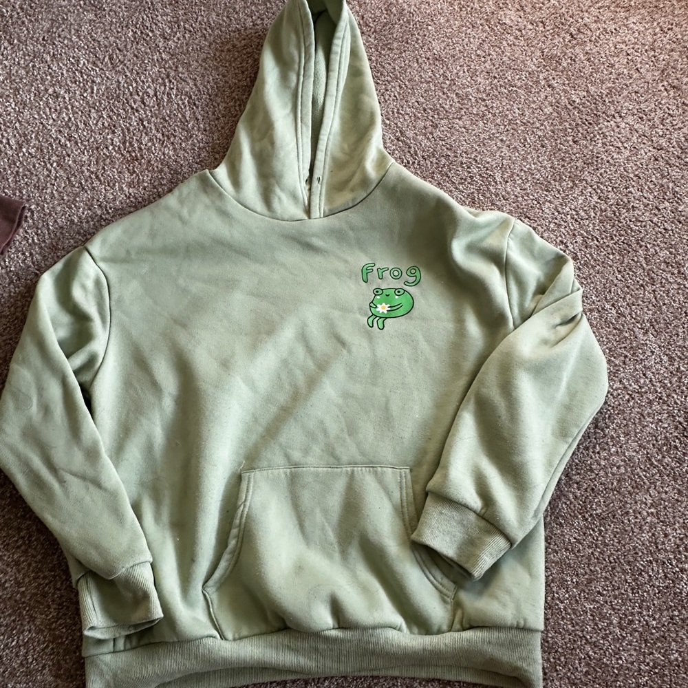 Sheehan hoodie with frog design